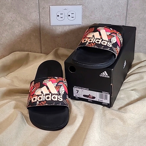 adidas Shoes Adidas Adilette Comfort Womans Slides Poshmark